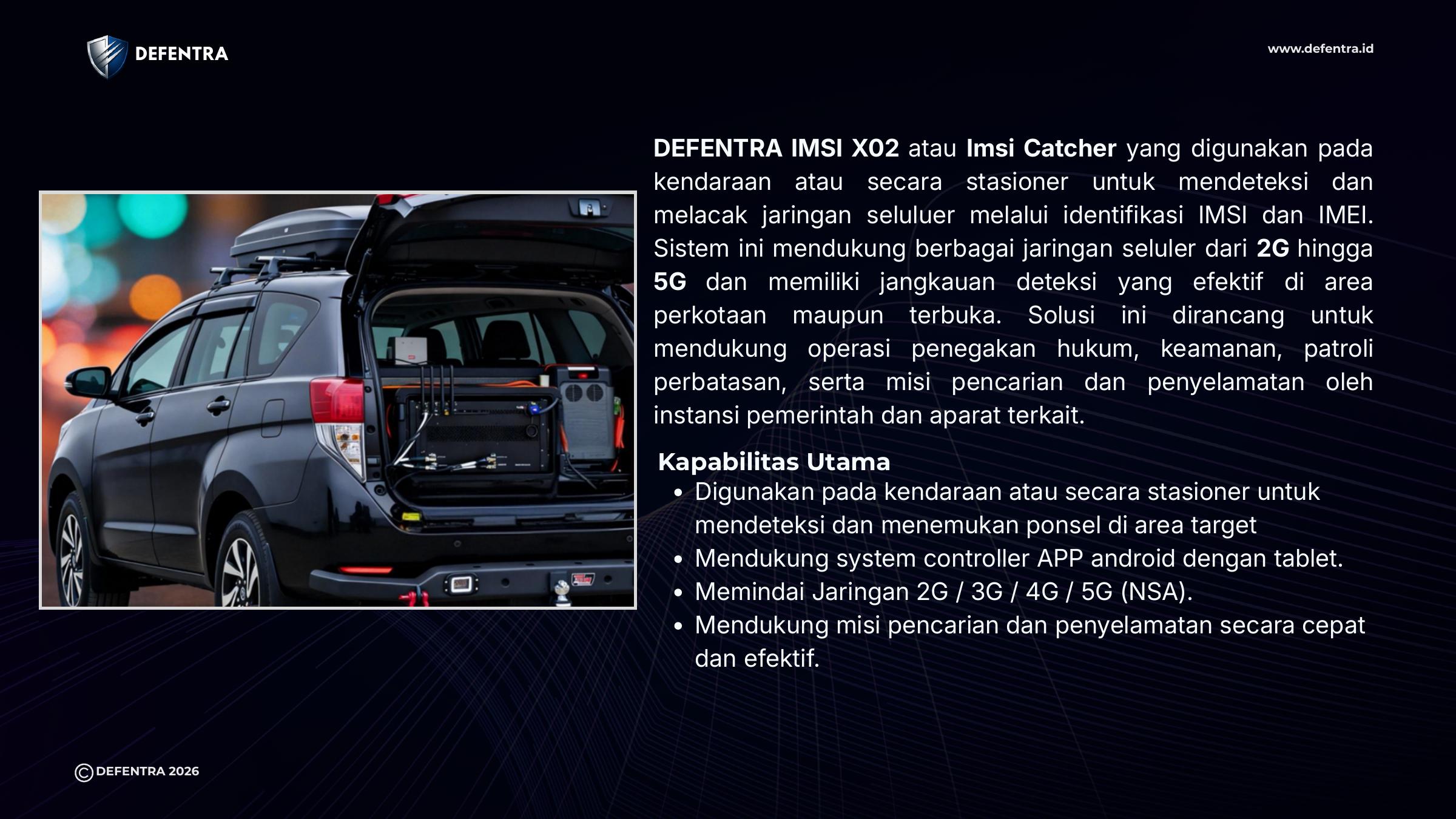DEFENTRA SELECTIVE JAMMER
